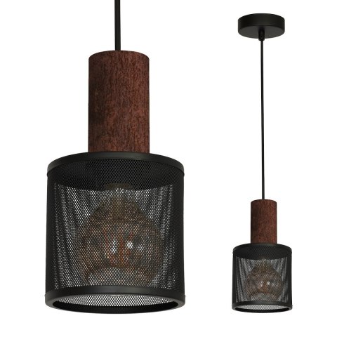 Lampa Wisząca ARES BLACK 1xE27 Lampa Wisząca ARES BLACK 1xE27