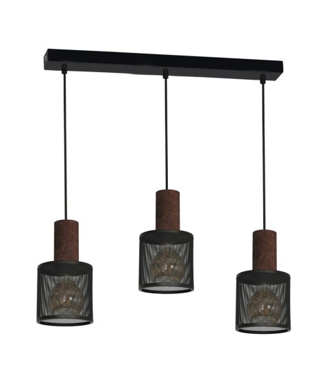 Lampa Wisząca ARES BLACK 3xE27 Lampa Wisząca ARES BLACK 3xE27