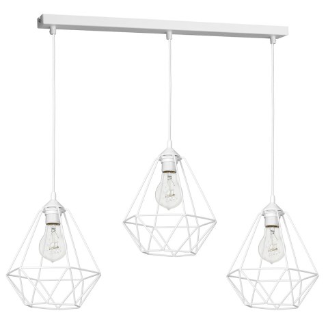Lampa wisząca BASKET WHITE 3xE27 Lampa wisząca BASKET WHITE 3xE27
