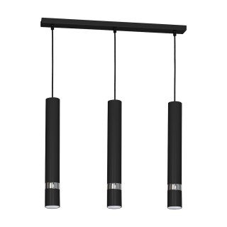 Lampa wisząca JOKER BLACK/CHROME 3xGU10
