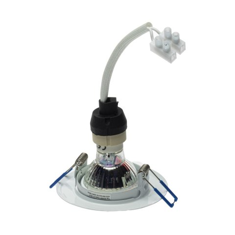 Oczko Okrągłe GU10 1X5W Led Biały