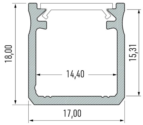PROFIL ALUMINIOWY BIAŁY TYP Y 1m + KLOSZ MLECZNY PROFIL ALUMINIOWY BIAŁY TYP Y 1m + KLOSZ MLECZNY
