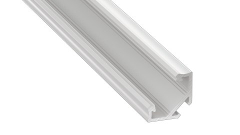 PROFIL ALUMINIOWY NAROŻNY BIAŁY TYP C 1m + KLOSZ MLECZNY PROFIL ALUMINIOWY NAROŻNY BIAŁY TYP C 1m + KLOSZ MLECZNY