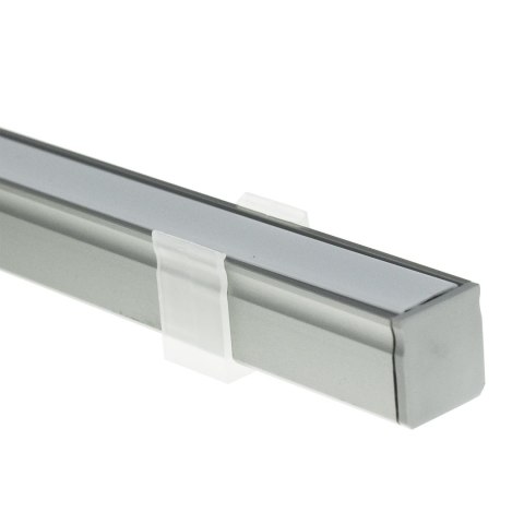 PROFIL ALUMINIOWY SREBRNY TYP Y 1m + KLOSZ MLECZNY PROFIL ALUMINIOWY SREBRNY TYP Y 1m + KLOSZ MLECZNY