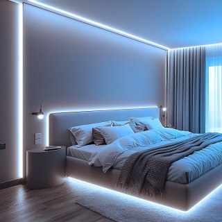 TAŚMA 120 LED 48W. Barwa Zimny Biały. IP20. (5 metrów)
