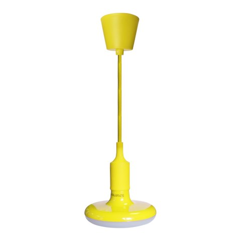ŻARÓWKA UFO 15W LED ZÓŁTA + KABEL W OPLOCIE