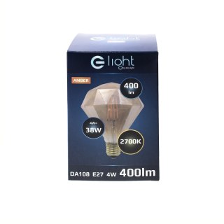 Żarówka Dekoracyjna 4W Diamond E27