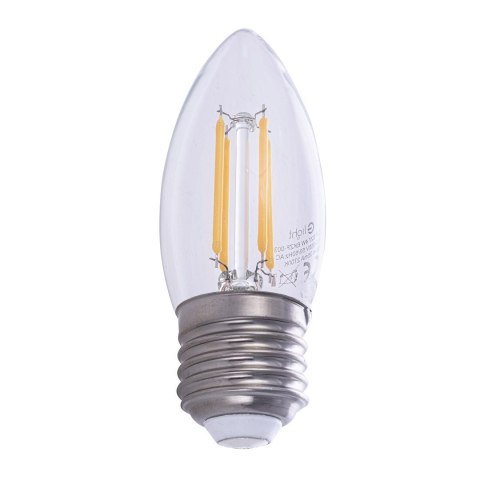 Żarówka Filamentowa LED 4W C37 E27 2700K Żarówka Filamentowa LED 4W C37 E27 2700K