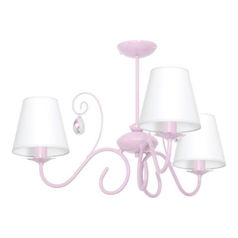 Żyrandol SARA PINK 3xE14 Żyrandol SARA PINK 3xE14