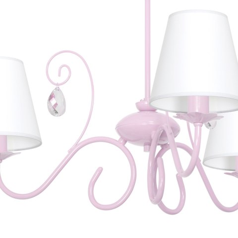 Żyrandol SARA PINK 3xE14 Żyrandol SARA PINK 3xE14