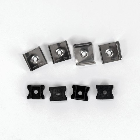Profil Aluminiowy V-TAC 2mb Czarny, Klosz Czarny VT-8110 Profil Aluminiowy V-TAC 2mb Czarny, Klosz Czarny VT-8110
