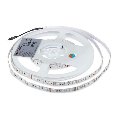 Taśma LED V-TAC Zestaw Taśma Zasilacz Pilot Sterownik VT-5050 60 IP20-RGB RGB 1000lm Taśma LED V-TAC Zestaw Taśma Zasilacz Pilot Sterownik VT-5050 60 IP20-RGB RGB 1000lm