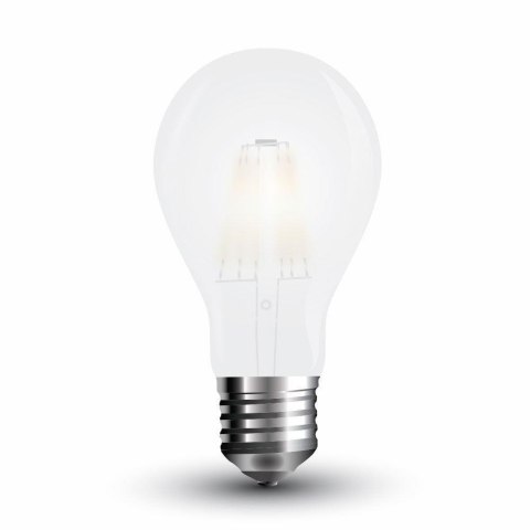 Żarówka LED V-TAC 8W Filament E27 A67 Mrożona VT-1938 2700K 800lm Żarówka LED V-TAC 8W Filament E27 A67 Mrożona VT-1938 2700K 800lm