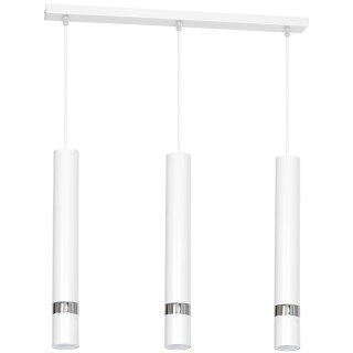 Lampa wisząca JOKER WHITE/CHROME 3xGU10