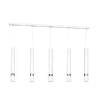 Lampa wisząca JOKER WHITE/CHROME 5xGU10