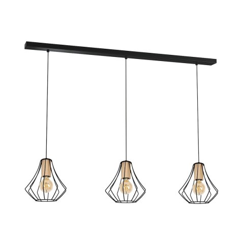Lampa wisząca WILL BLACK 3xE27 Lampa wisząca WILL BLACK 3xE27