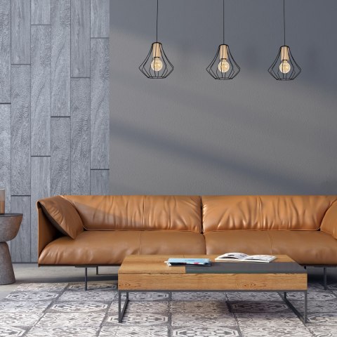 Lampa wisząca WILL BLACK 3xE27 Lampa wisząca WILL BLACK 3xE27