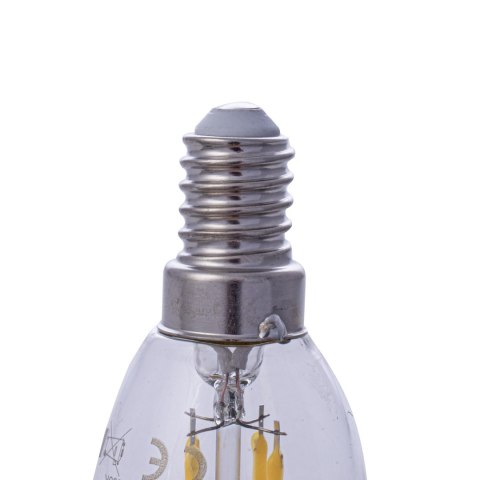 Żarówka Filamentowa LED 4W Świeczka E14 4000K Żarówka Filamentowa LED 4W Świeczka E14 4000K