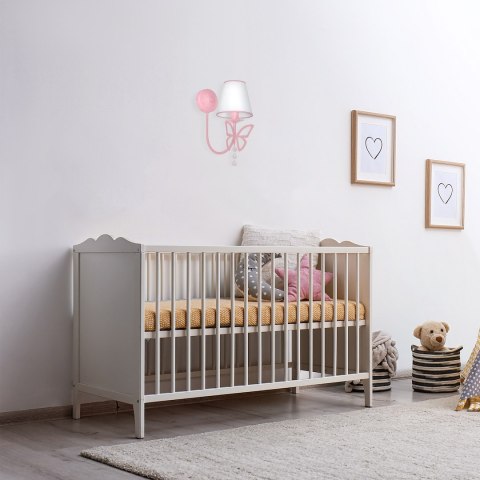 Kinkiet CHARLOTTE PINK 1xE14