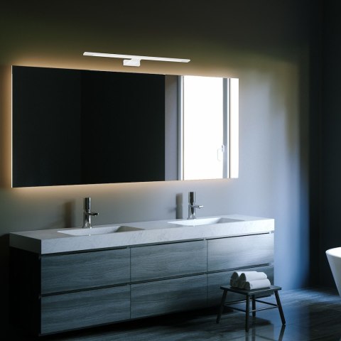 Kinkiet Shine 60cm 12W LED Biały