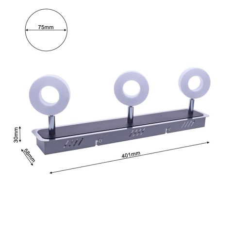 Lampa sufitowa SOLE 15W LED