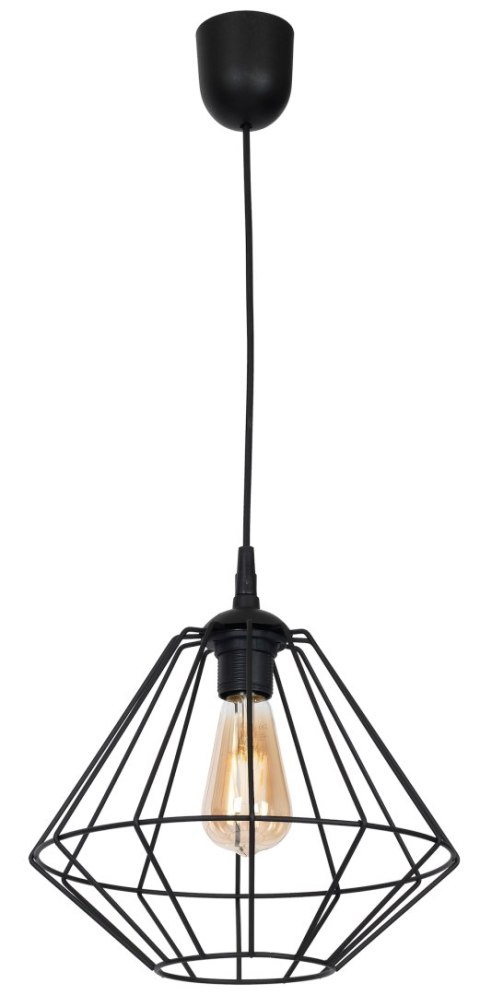 Lampa wisząca COLIN BLACK 1xE27