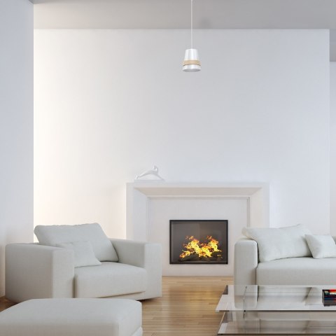 Lampa wisząca VENEZIA WHITE 1xE27
