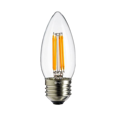 Żarówka Filamentowa LED 4W C37 E27 4000K Żarówka Filamentowa LED 4W C37 E27 4000K