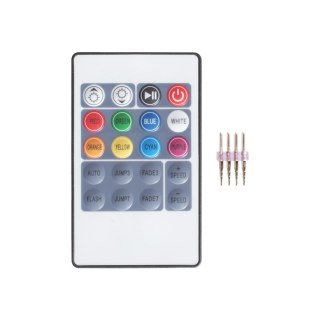 KABEL ZASILAJĄCY ZE STEROWNIKIEM I PILOTEM DO NEON LED RGB 8/16