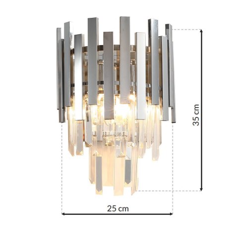Kinkiet ASPEN CHROME 2xE14 Kinkiet ASPEN CHROME 2xE14