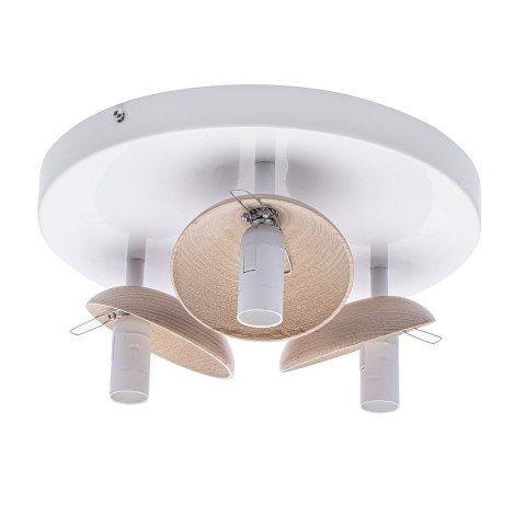 Lampa sufitowa SFERA WOOD 3xE14