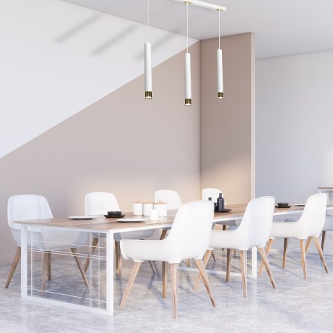 Lampa wisząca DANI WHITE/GOLD 3xGU10