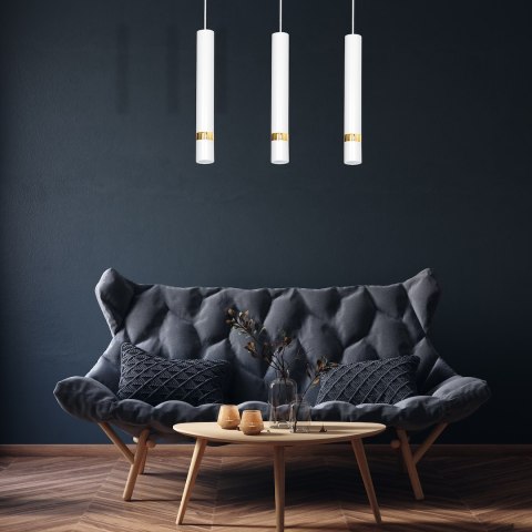 Lampa wisząca JOKER WHITE/GOLD 3xGU10