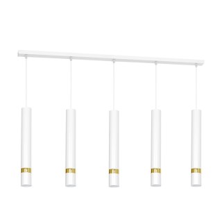 Lampa wisząca JOKER WHITE/GOLD 5xGU10
