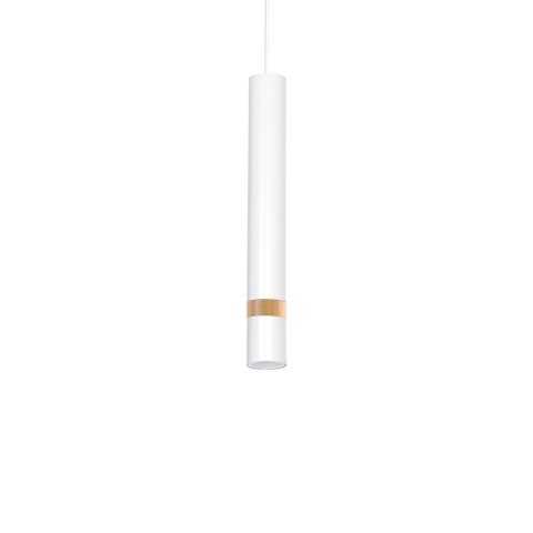 Lampa wisząca JOKER WHITE/WOOD 1xGU10