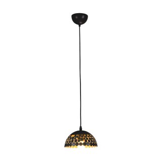 Lampa wisząca LISA BLACK 1xE27