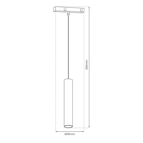MAGNETIC TRACK 7W LED