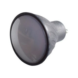 Żarówka Led 6W GU10. Barwa: Ciepła Czarny