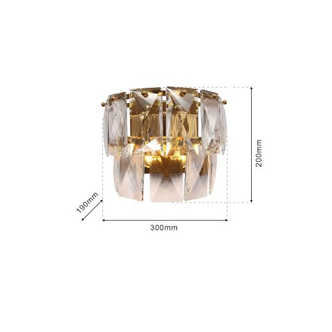 Kinkiet CHELSEA GOLD 2xE14