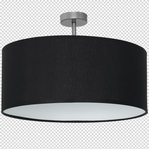Lampa podsufitowa CASINO BLACK/CHROME 1xE27