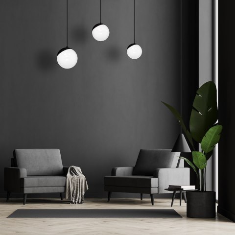 Lampa wisząca SFERA BLACK 3xE14 Lampa wisząca SFERA BLACK 3xE14