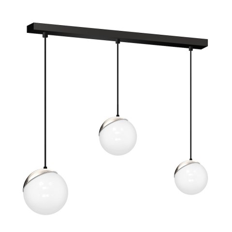 Lampa wisząca SFERA BLACK/CHROME 3xE14 Lampa wisząca SFERA BLACK/CHROME 3xE14
