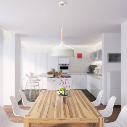 Lampa wisząca TAYLOR WHITE 1xE27 60W