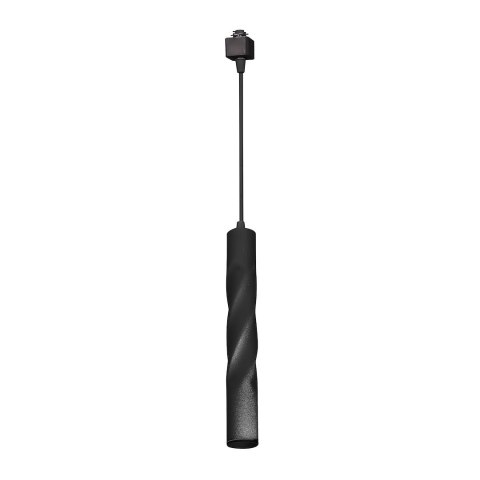 TRACK LIGHT PENDANT TWISTED BLACK 3W LED TRACK LIGHT PENDANT TWISTED BLACK 3W LED