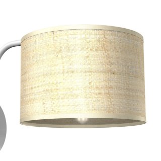 Kinkiet MARSHALL WHITE / RATTAN 1xE27