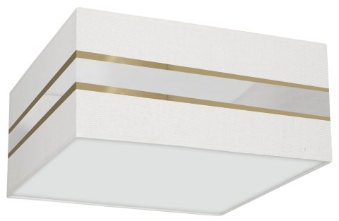 Lampa sufitowa Kwadrat ULTIMO WHITE 2xE27