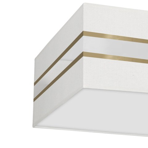 Lampa sufitowa Kwadrat Ultimo 3xE27 Biały