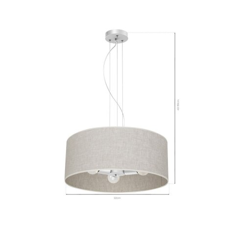 Lampa sufitowa LINO BIEL / LEN 3xE27