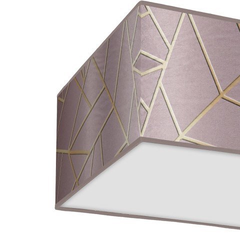 Lampa sufitowa ZIGGY PINK Gold/Pink 2xE27
