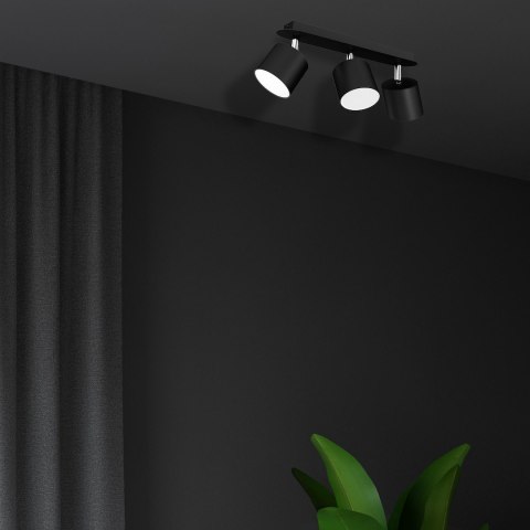 Lampa sufitowa DIXIE BLACK 3xGX53
